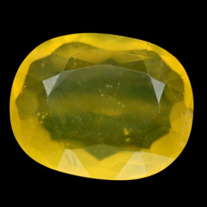 Натуральный желтый Опал овал 11.9х9.4мм 3.26ct