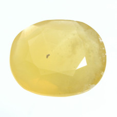 Натуральный желтый Опал овал 12.0х10.5мм 3.28ct