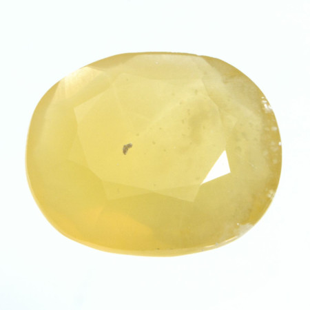 Натуральний жовтий Опал овал 12.0х10.5мм 3.28ct