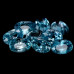 Натуральный голубой Циркон овал 5.9х4.0 - 6.1х4.0мм 0.82ct