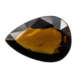 Натуральный желтый Турмалин груша 13.7х9.5мм 3.33ct