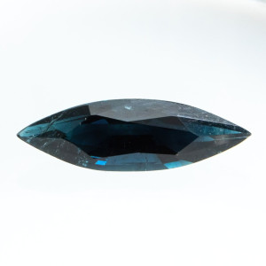 Натуральный голубой Турмалин маркиз 15.3х4.9мм 1.69ct