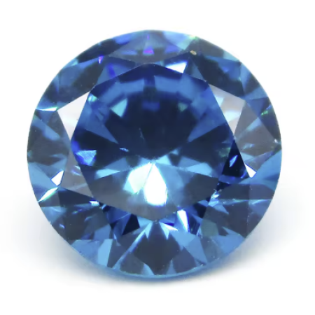 Кубічний цирконій Блакитне коло 3мм Кубічний цирконій Блакитне коло 3мм