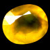 Натуральный желтый Опал овал 11.6x8.4мм 2.33ct