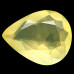 Натуральный желтый Опал груша 12.4x9.9мм 2.61ct