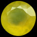 Натуральный желтый Опал круг 13.6x9.8мм 7.57ct
