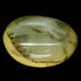 Натуральный желтый дендритовый Опал овал 21.1x20.1мм 26.54ct
