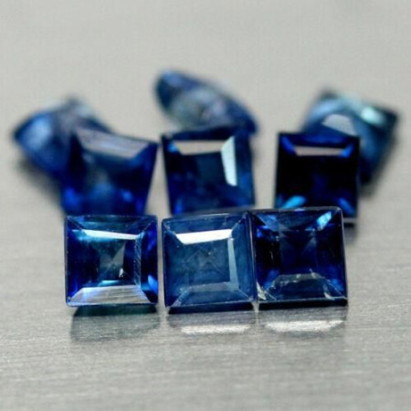 Натуральний синій Сапфір квадрат 0.29ct
