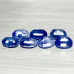 Натуральный синий Сапфир овал 8.6x7.1 - 9.0x7.3мм 2.41ct