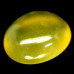 Натуральний желтый Опал овал 17.8x15.5мм 12.69ct