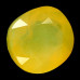 Натуральный желтый Опал кушион 10x9мм 3.48ct