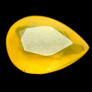 Натуральный желтый Опал груша 13.4x10.0мм 3.57ct