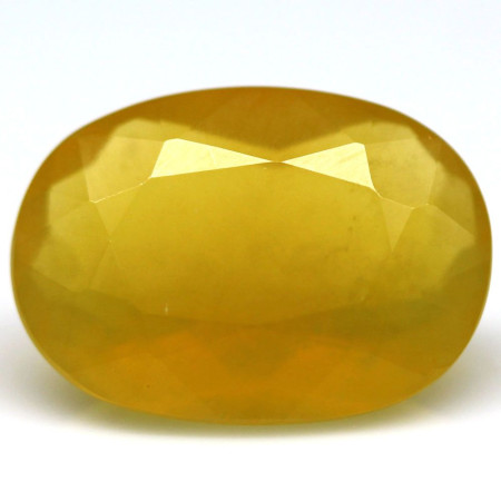 Натуральный желтый Опал овал 15.5x11.0мм 5.97ct