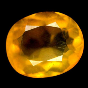 Натуральний помаранчевий Опал овал 11.8x9.9мм 3.77ct