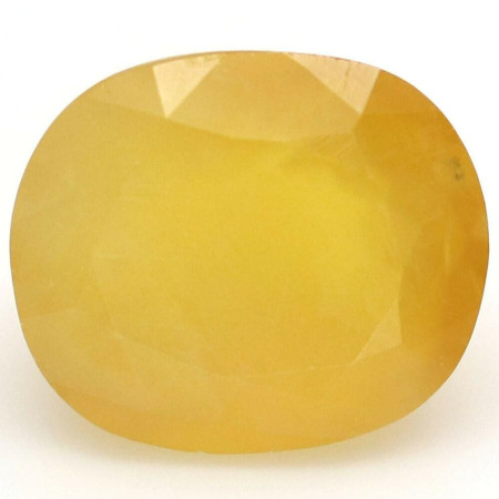 Натуральный желтый Опал овал 12.0x11.0мм 5.71ct