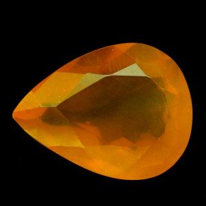 Натуральный оранжевый Опал груша 17.0x13.1мм 8.24ct