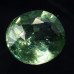 Натуральный зелёный Апатит овал 0.72ct