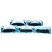 Натуральний блакитний Топаз багет 7х4мм 0.84ct
