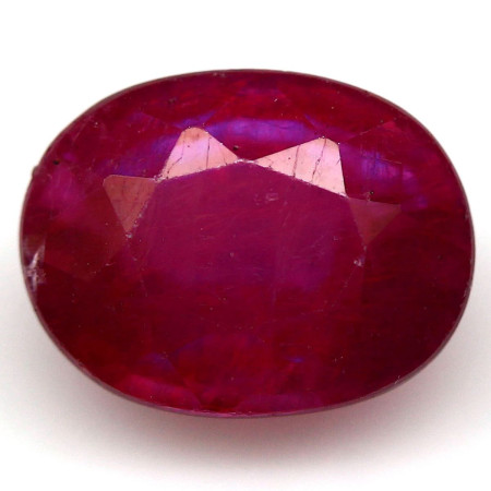 Натуральный Рубин овал 8.2x6.3мм 2.47ct