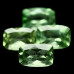 Натуральный зелёный Апатит кушион 6х4 - 6.2x4.1мм 0.58ct