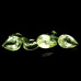 Натуральный зелёный Апатит груша 6.1х4.1мм 0.48ct