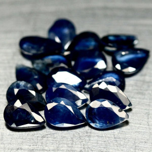 Натуральний синій Сапфір груша 6.0x4.3 - 6.2x4.2мм 0.48ct