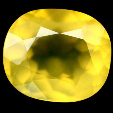 Натуральный желтый Опал овал 12.5x10.8мм 5.67ct