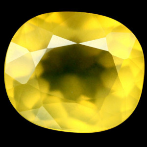 Натуральный желтый Опал овал 12.5x10.8мм 5.67ct