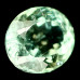 Натуральний зелений Апатит овал 7.0x6.2мм 1.26ct
