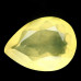 Натуральный желтый Опал груша 10.6x7.9мм 1.64ct