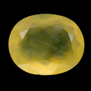 Натуральний жовтий Опал овал 17.5х14.4мм 10.48ct