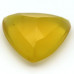 Натуральный желтый Опал триллион 11.4х11.2мм 2.73ct