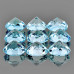 Натуральний Аквамарин коло 3.2мм 0.12ct