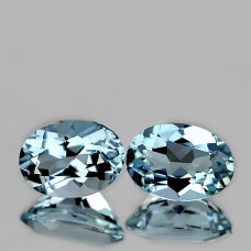 Натуральный Аквамарин овал 7х5мм 0.58ct Натуральный Аквамарин овал 7х5мм 0.58ct
