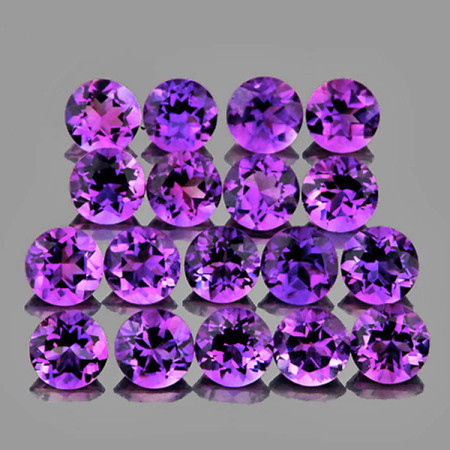 Натуральний Аметист коло 2.8мм 0.08ct