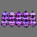 Натуральный Аметист круг 2мм 0.03ct