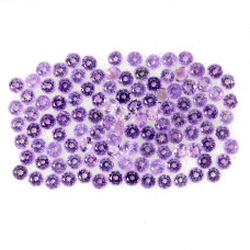 Натуральный Аметист круг 2мм 0.03ct
