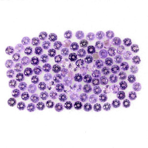 Натуральный Аметист круг 2мм 0.03ct