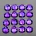 Натуральный Аметист круг 3.5мм 0.17ct