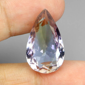 Натуральный Аметрин овал 21.9х13.0мм 14.65ct