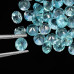 Натуральний Апатит параїба коло 2.9мм 0.12ct