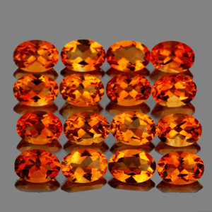 Натуральный мадейра Цитрин овал 4х3мм 0.15ct