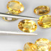Натуральний Цитрін овал 6.0х4.5 - 6.5х4.5мм 0.43ct