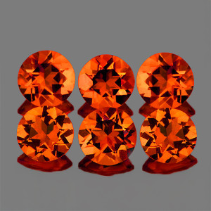 Натуральный мадейра Цитрин круг 5мм 0.43ct