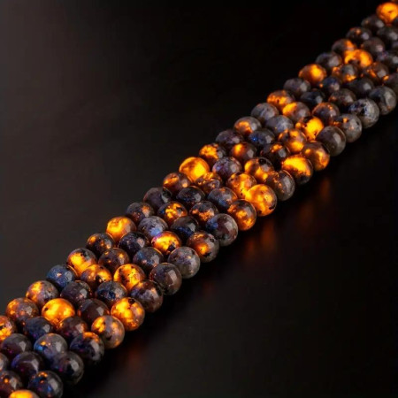 Натуральный Юперлит бусина 8мм сверленный Натуральный Юперлит бусина 8мм сверленный