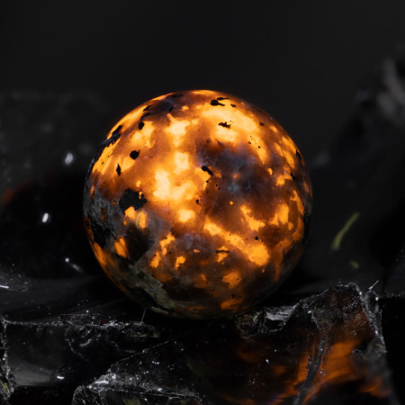 Натуральний Юперліт шар 20мм 10.90г Натуральний Юперліт шар 20мм 10.90г