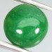 Натуральный зелёный Жадеит круг 8.5мм 2.09ct