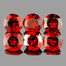 Натуральный Гранат круг 5мм 0.58ct