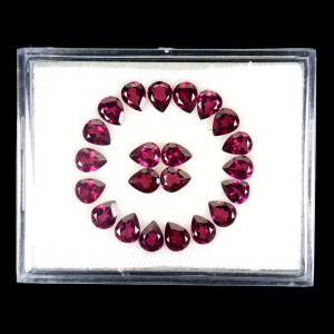 Натуральный Родолит груша 5х4мм 0.39ct