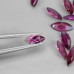 Натуральний Родоліт маркіз 5.5х2.8 - 6.2х3.0мм 0.28ct